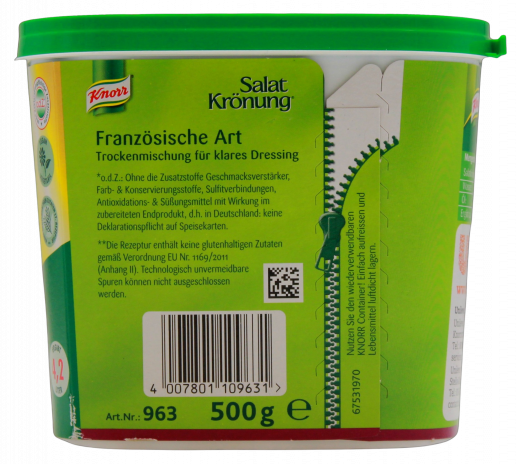 Knorr Salatkrönung Französische Art, 1 x 500g Becher