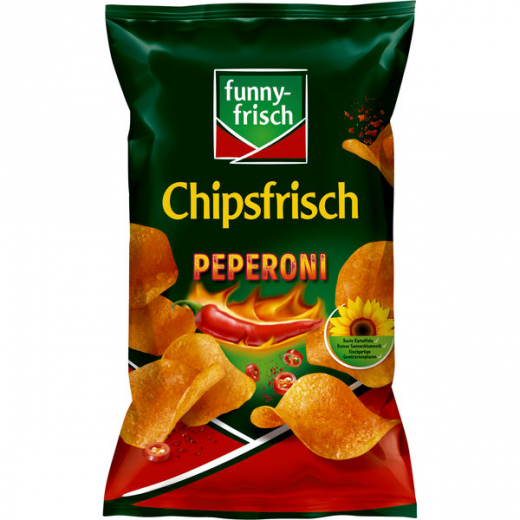 funny-frisch Chipsfrisch Peperoni 5 x 150g Tüten