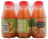 WeserGold Multivitamin 12-Fruchtnektar 24 x 330ml Flaschen EINWEG