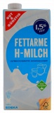 Gut & Günstig H-Milch 1.5%, 12 x 1l Getränkekarton