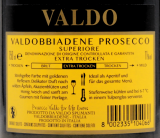 Valdo Marca Oro Valdobbiadene Prosecco Superiore extra trocken DOCG 11% vol., 750ml Flaschen