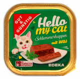 Gut & Günstig Schlemmerhappen mit Wild, 32 x 100g Schalen
