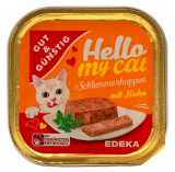 Gut & Günstig Schlemmerhappen mit Huhn, 32 x 100g Schalen