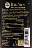 Warsteiner Pils 4.8% vol., 24 x 330ml Flaschen MEHRWEG