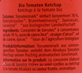 Alnatura Tomaten Ketchup, 3 x 500ml Flaschen