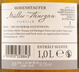 Hohenstaufer Pfalz Müller-Thurgau Weißwein lieblich QbA 10.5% vol., 6 x 1000ml Flasche