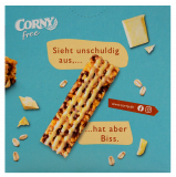 Corny free Weisse Schokolade 5 x 120g Packungen