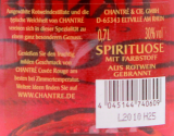 Chantrè Cuvèe Rouge 30% vol., 6 x 700ml Flaschen