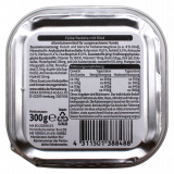 Edeka Feine Pastete mit Rind Hundefutter, 10 x 300g Becher