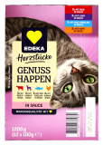 Edeka Herzstücke Genuss Happen in Sauce in 4 Geschmackssorten, 4 x 1200g Packungen