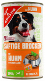 Gut & Günstig Saftige Brocken mit Huhn in feiner Sauce, 6 x 1240g Dosen