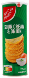 Gut & Günstig Sour Cream & Onion Stapelchips 5 x 175g Dosen