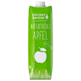 beckers bester Apfelsaft trüb 100% Direktsaft, 6 x 1000ml Packungen