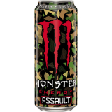 Monster Assault Energy Drink, 12 x 500ml Dosen EINWEG