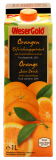 WeserGold Orange Fruchtsaftgetränk, 8 x 1000ml Packungen