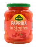 Kühne Paprika in Streifen 5 x 165g Gläser