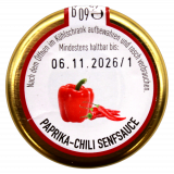R&Z Paprika-Chili Senfsauce, 6 x 60g Gläser