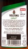 VELTINS Pilsener 4.8% vol., 20 x 500ml Flaschen MEHRWEG