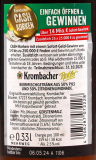 Krombacher Radler 2.5% vol., 24 x 330ml Flaschen MEHRWEG