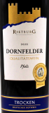 Riedburg Dornfelder Qualitätswein Pfalz Rotwein trocken 13% vol., 6 x 750ml Flaschen