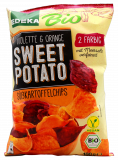Edeka Bio Süßkarteffelchips, 5 x 100g Packungen