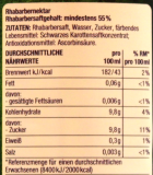 Edeka Herzstücke Rhabarber Saft, 6 x 1 l Flasche EINWEG