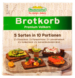 Mestermacher Brotkörbchen premium Vollkornbrot, 12 x 500g Packung