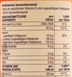 Edeka Herzstücke Sonnenblumenöl reich an Vitamin E, 12 x 750 ml Flasche