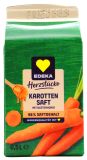 Edeka Herzstücke Karottensaft mit Blütenhonig, 8 x 500ml Getränkekarton