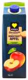 Edeka Herzstücke Apfel Direktsaft Naturtrüb, 8 x 1 l Getränkekarton