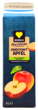 Edeka Herzstücke Apfel Direktsaft Naturtrüb, 8 x 1 l Getränkekarton