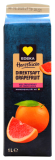 Edeka Herzstücke Grapefruit Direktsaft mit Fruchtfleisch, 8 x 1 l Getränkekarton