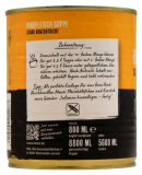 Menzi Rindfleisch Suppe stark konzentriert, 6 x 800ml Dose