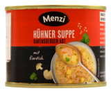 Menzi Hühnersuppe Ravensberger Art mit Eierstich, 4 x 5 x 200ml Dose