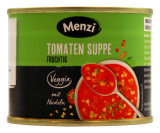 Menzi Tomatensuppe mit Nudeln, 4 x 5 x 200ml Dose