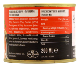 Menzi Kessel Gulasch Suppe mit Rindfleisch, 4 x 5 x 200ml Dosen