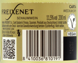 Freixenet Carta Premium sparklig Wine Medium Dry 11.5% vol., 24 x 0.2 l Flasche