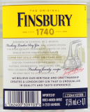 Finsbury London Dry Gin 37.5% vol., 6 x 0.7 l Flasche