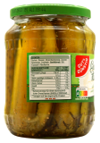 Gut & Günstig Gurkensticks süß-würzig, 6 x 360g Glas