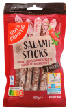 Gut & Günstig Salami Sticks pikant, 8 x 100g Beutel