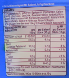 Gut & Günstig Salami Sticks classic, 8 x 100g Beutel