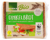 Edeka Bio Dinkelbrot, 6 x 500g Packung