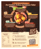 Echt vom Feld Brat-Kartoffeln mit Katenspeck, 5 x 400g Packung