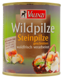 Valenzi Wildpilze Steinpilze geschnitten, 3 x 455g