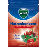 Wick Kirsche & Eukalyptus ohne Zucker 20 x 72g Beutel
