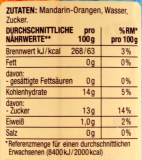 Edeka Herzstücke Mandarin-Orangen leicht gezuckert, 6 x 175g Dose