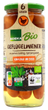 Edeka Bio Geflügelwiener im zarten Saitling, 6er Pack (6 x 250g)