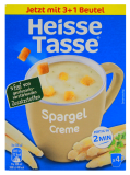 Heisse Tasse Spargel Creme, 9 x 60g Packung