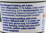 frischli Nuss-Nougat-Pudding mit Sahne, 20 x 85g Becher