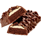 HEJ Crispy High Protein Eiweißriegel Crunchy Brownie, 12 x 45g Riegel